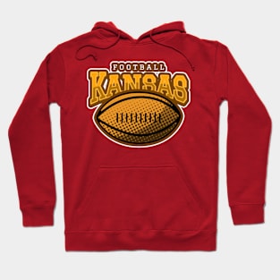 love Football Kansas City Football Hoodie